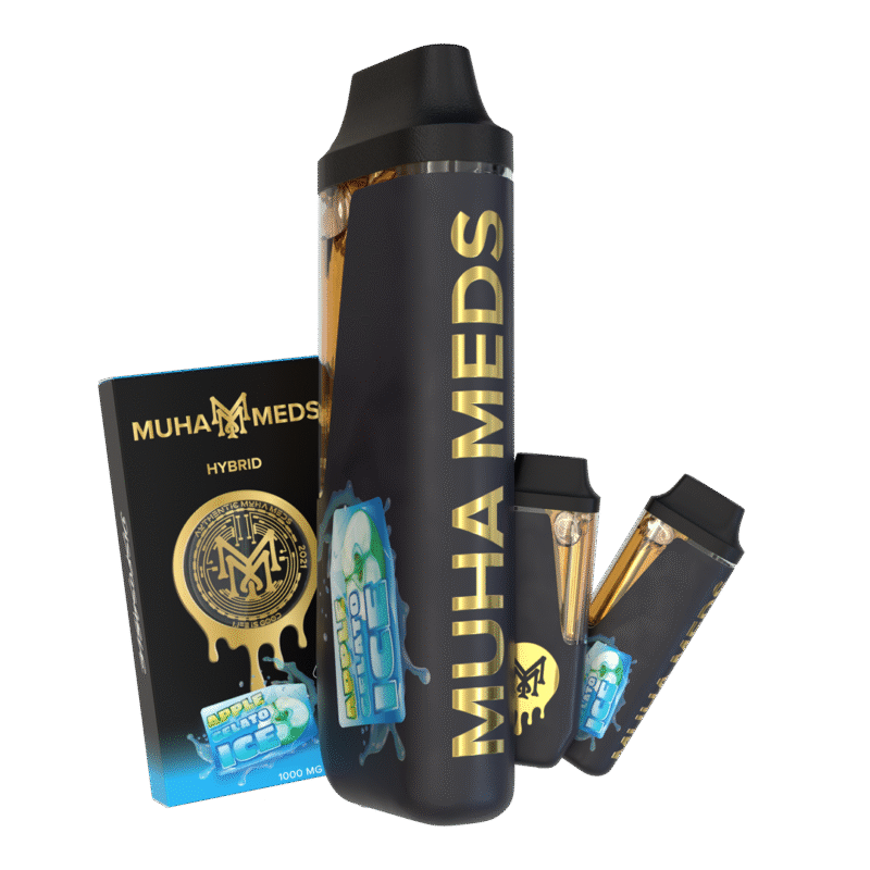 MUHA MEDS APPLE-GELATO ICE-HYBRID 2000MG-THC