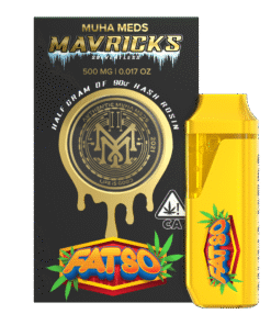 MUHA MEDS FATSO INDICA 500MG HASH ROSIN