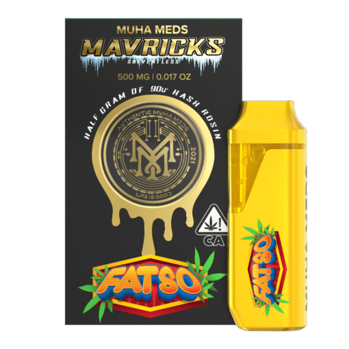 MUHA MEDS FATSO INDICA 500MG HASH ROSIN