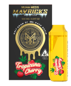 MUHA MEDS TROPICANA CHERRY SATIVA 500MG HASH ROSIN