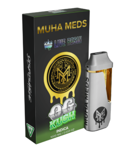 MUHA MEDS OG KUSH | INDICA 1000MG LIVE RESIN THC