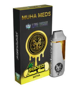 MUHA MEDS SUPER LEMON HAZE | SATIVA 1000MG LIVE RESIN THC