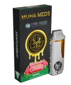 MUHA MEDS WATERMELON GELATO | INDICA 1000MG LIVE RESIN THC