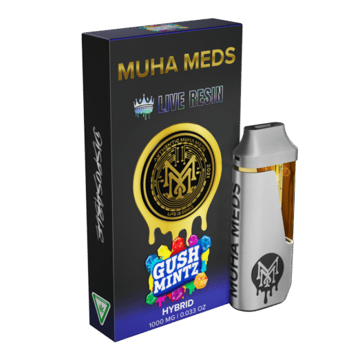 MUHA MEDS GUSH MINTZ | HYBRID 1000MG LIVE RESIN THC